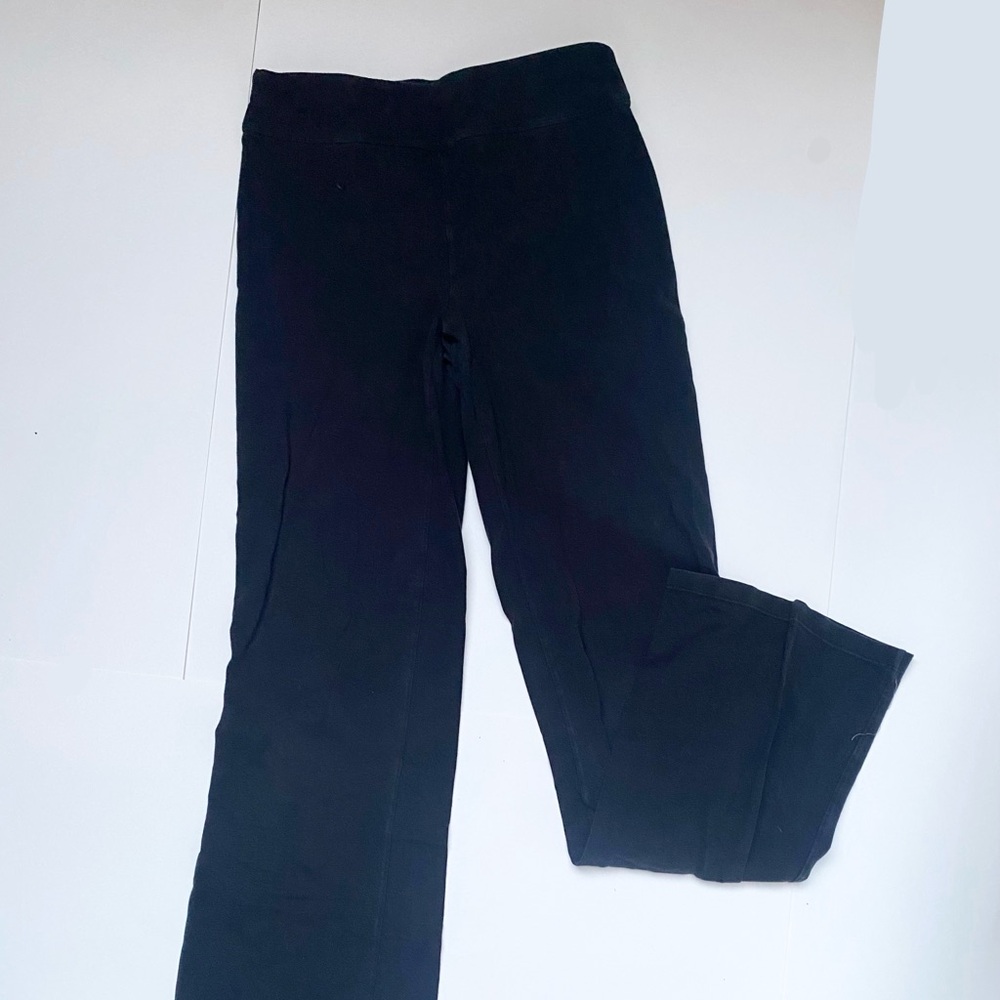 Black Wide-Leg Leggings